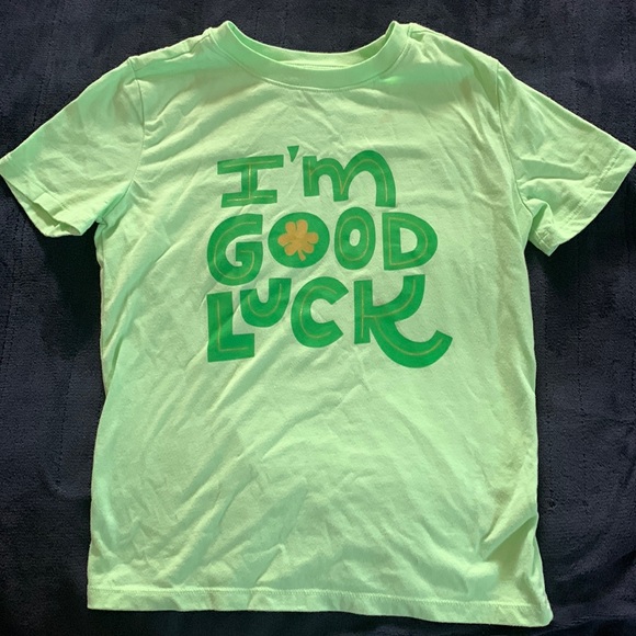 Cat & Jack Other - 🚨SALE🚨Cat & Jack I’m Good Luck St. Patrick’s Day Tshirt